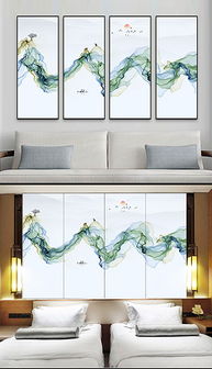 潑墨山水入畫來 綠色唯美裝飾畫與高清設(shè)計(jì)素材全攻略